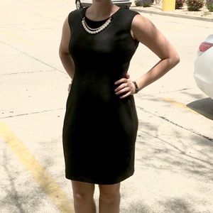 Calvin Klein dress with pearls